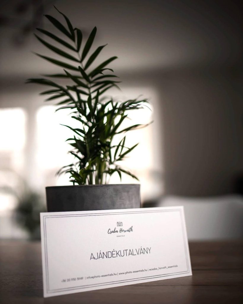 ajándékutalvány Photo Essnetials